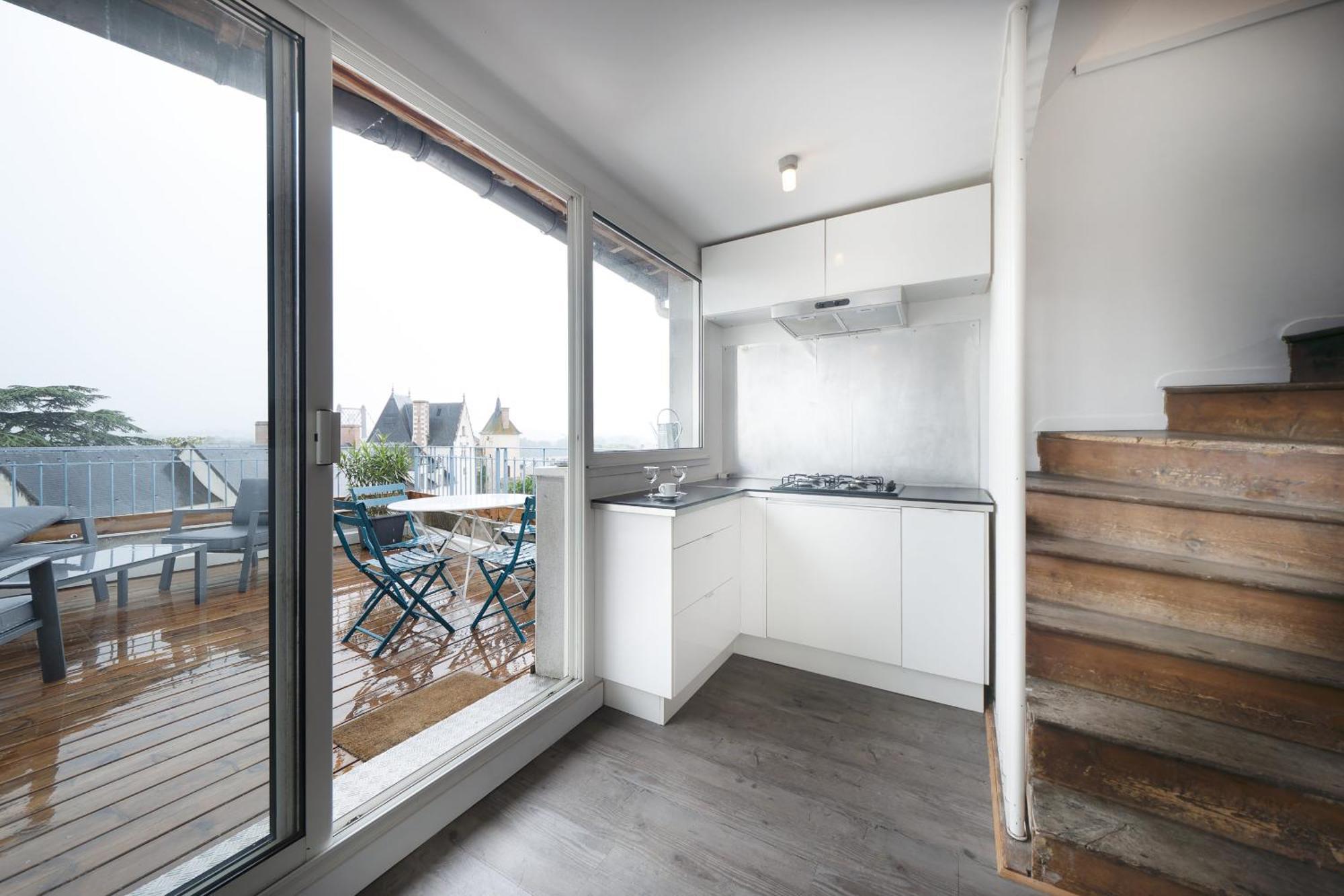 Grand Gite Terrasse Vue Loire Et Chateau D'Ancenis Ngoại thất bức ảnh